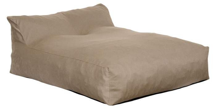 Sækkestol til 2 personer Topeka brun - Sunlife®